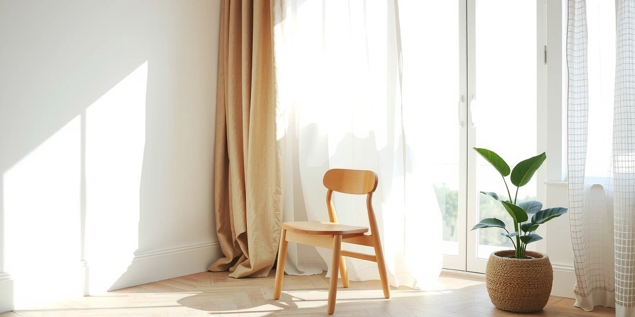 Espace de calme minimaliste